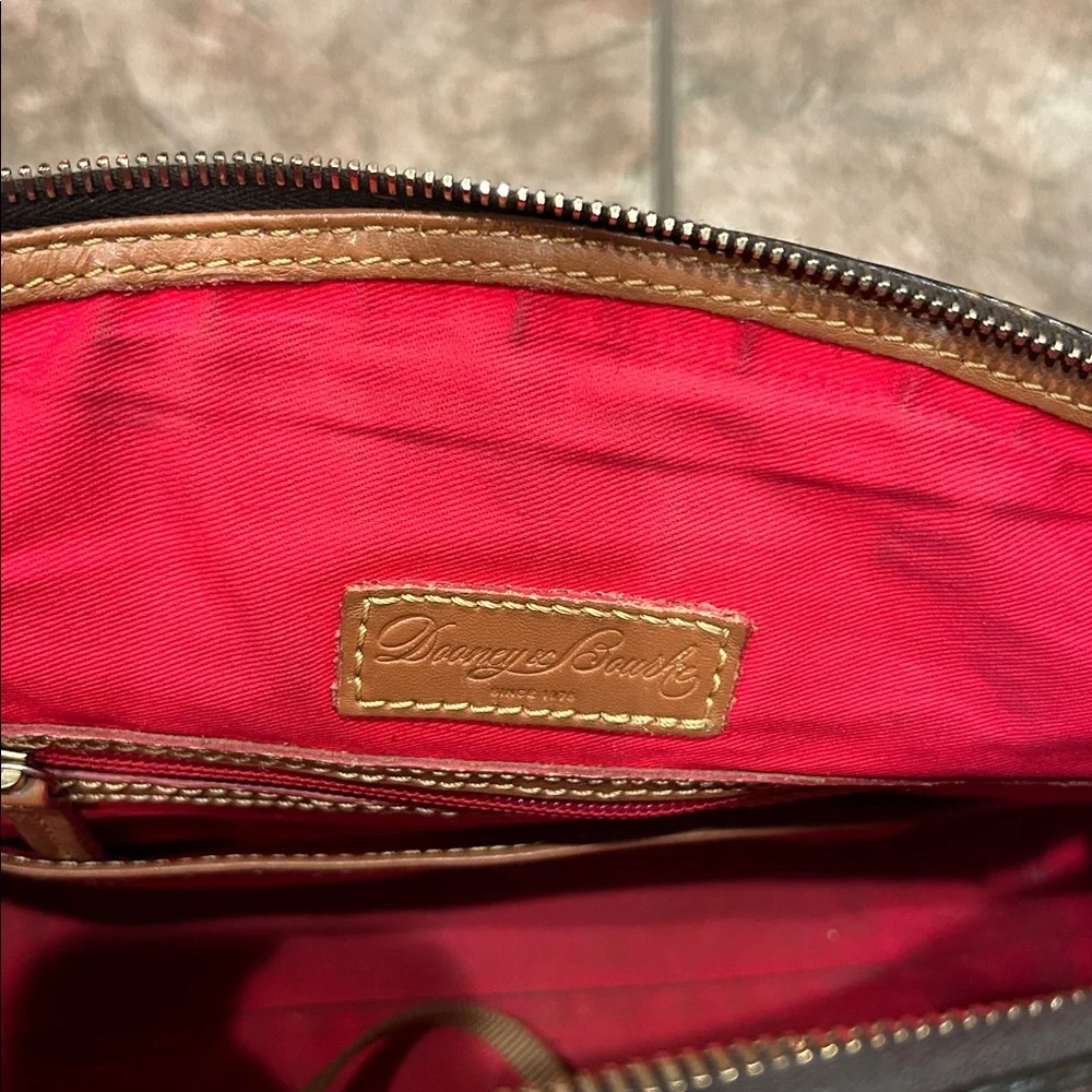 Vintage Dooney & Bourke Satchel Purse - Picture 12 of 14